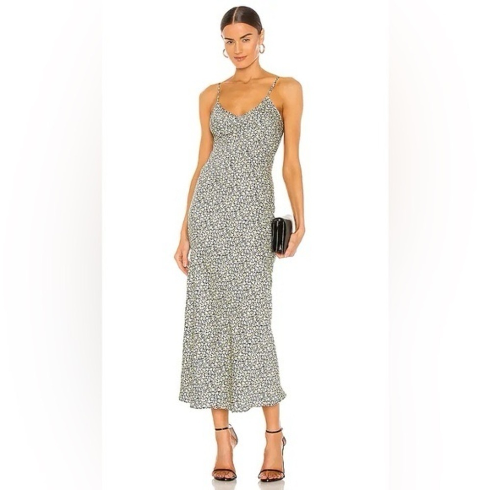 New! All Saints Bryony Ditsy Floral Print Slip Maxi Dress ✨ size 4